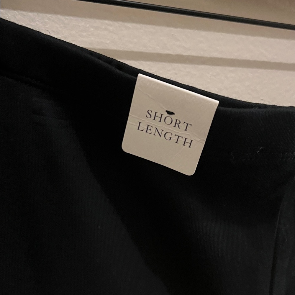 Croft & Barrow Black Stretch Cotton Pull-On Straight Leg Pants Pockets XL Short - Picture 6 of 12